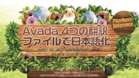 Avadaと3つのプレミアムプラグインを日本語化するファイルの使い方